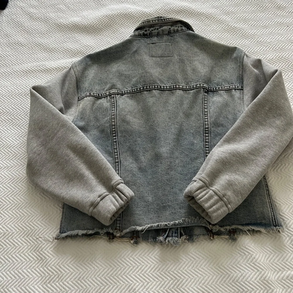 mixed media jacket by BLANK NYC - Picture 4 of 13